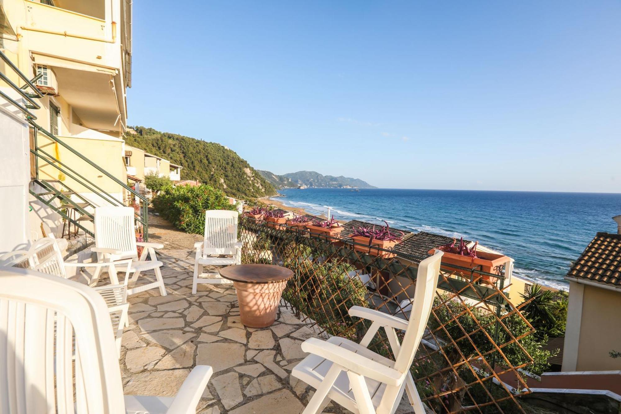 Grammhouse Corfu - Glyfada Beach Exterior foto