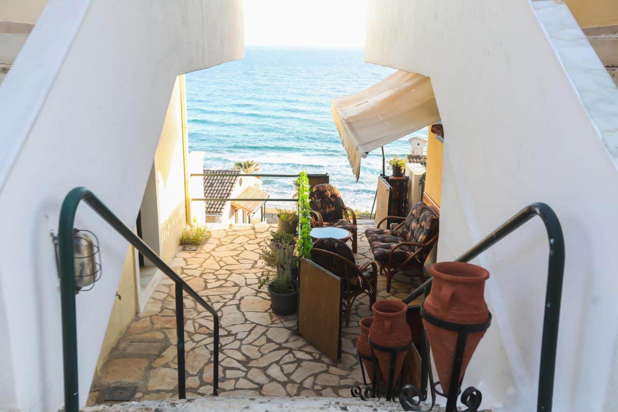 Grammhouse Corfu - Glyfada Beach Exterior foto
